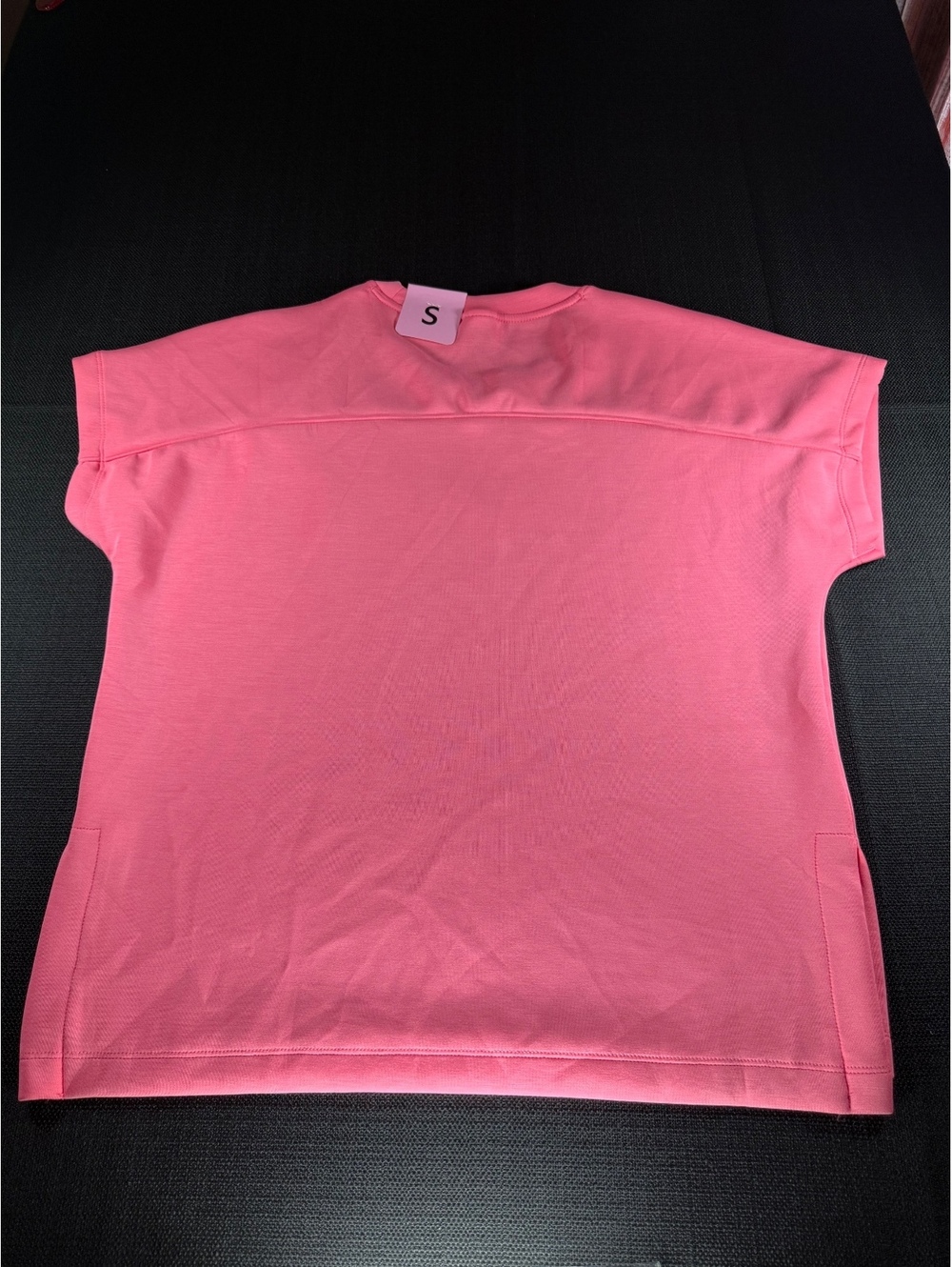 Magnetic Magic Women's Sandwash Tee Size Small Pink - Picture 5 of 5